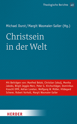 Book cover: Christsein in der Welt