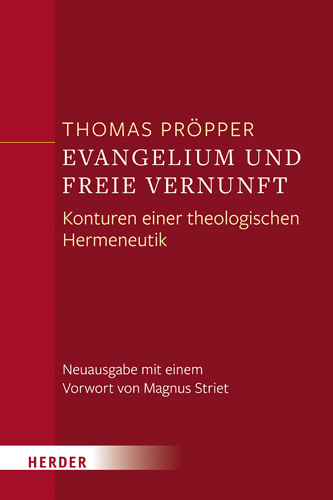 Book cover: Evangelium und freie Vernunft