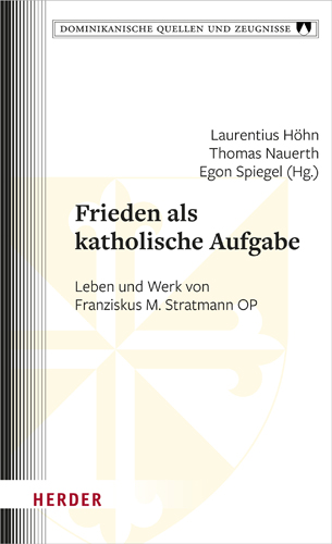 Book cover: Frieden als katholische Aufgabe