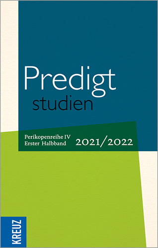 Book cover: Predigtstudien 2021/2022 – 1. Halbband
