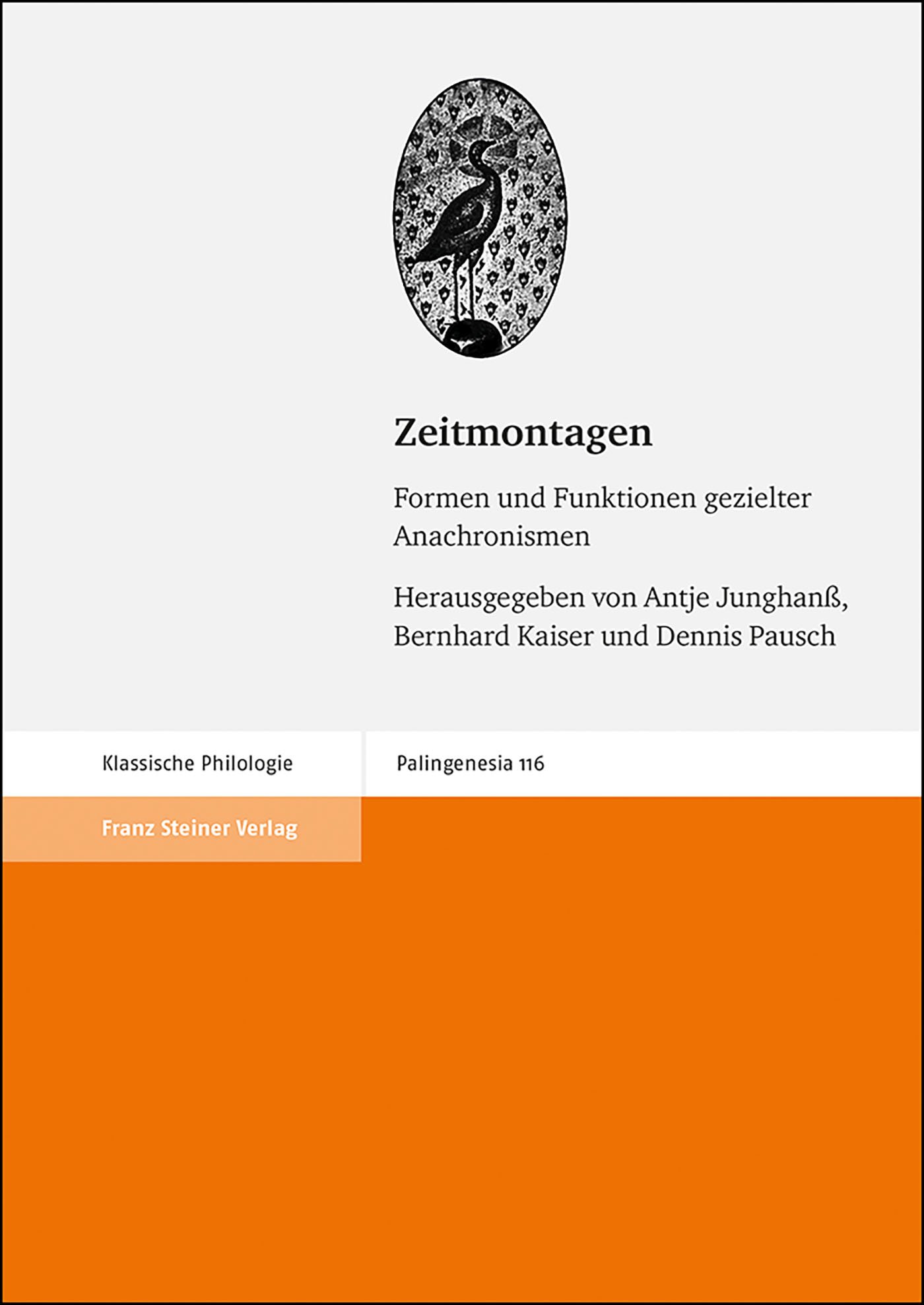 Book cover: Zeitmontagen