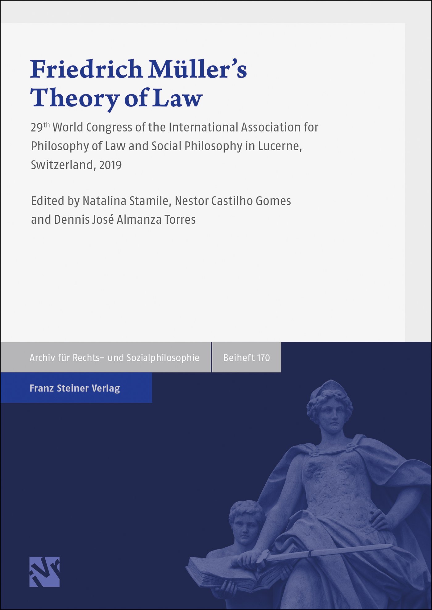 Book cover: Friedrich Müller’s Theory of Law