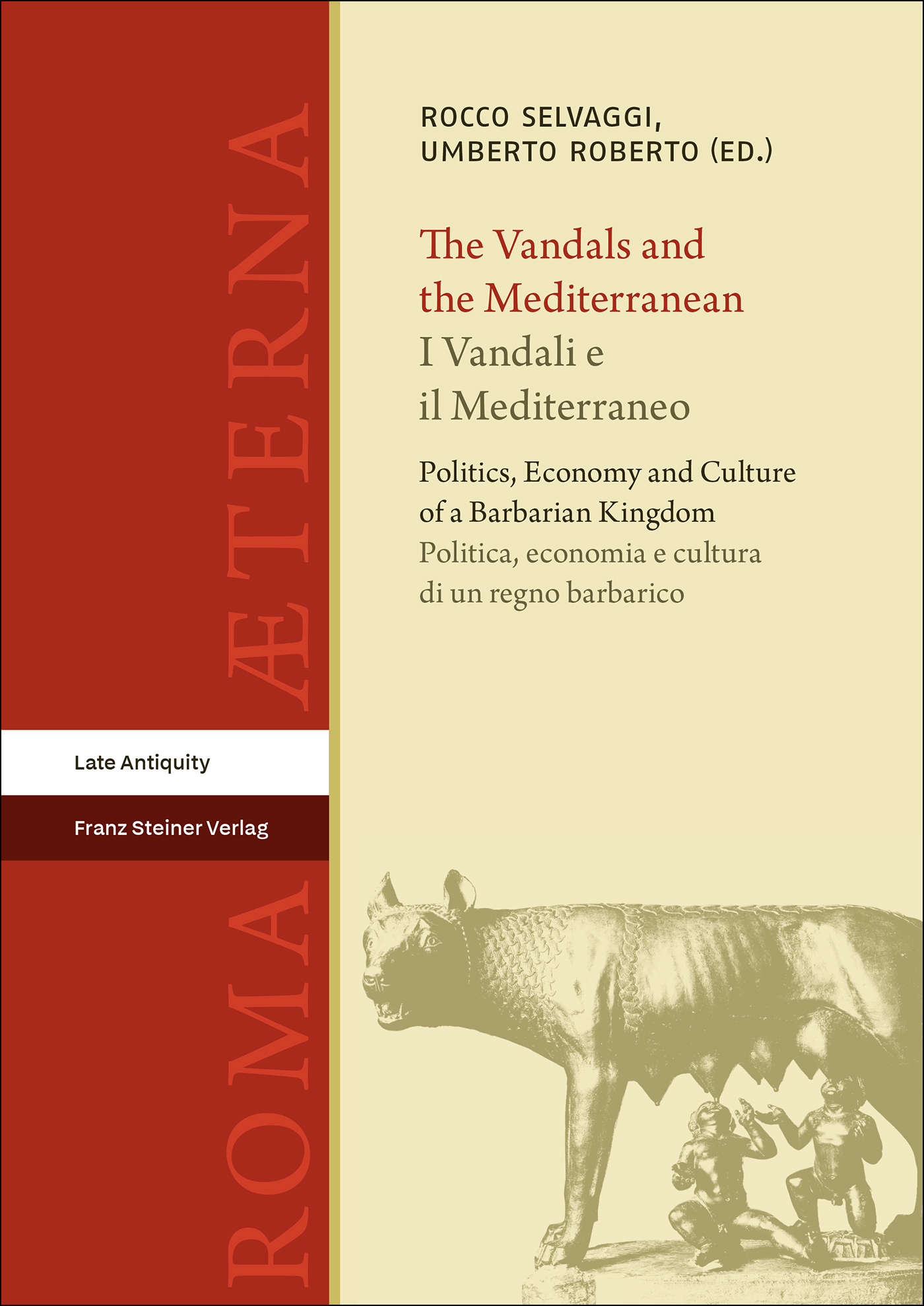 Book cover: The Vandals and the Mediterranean / I Vandali e il Mediterraneo