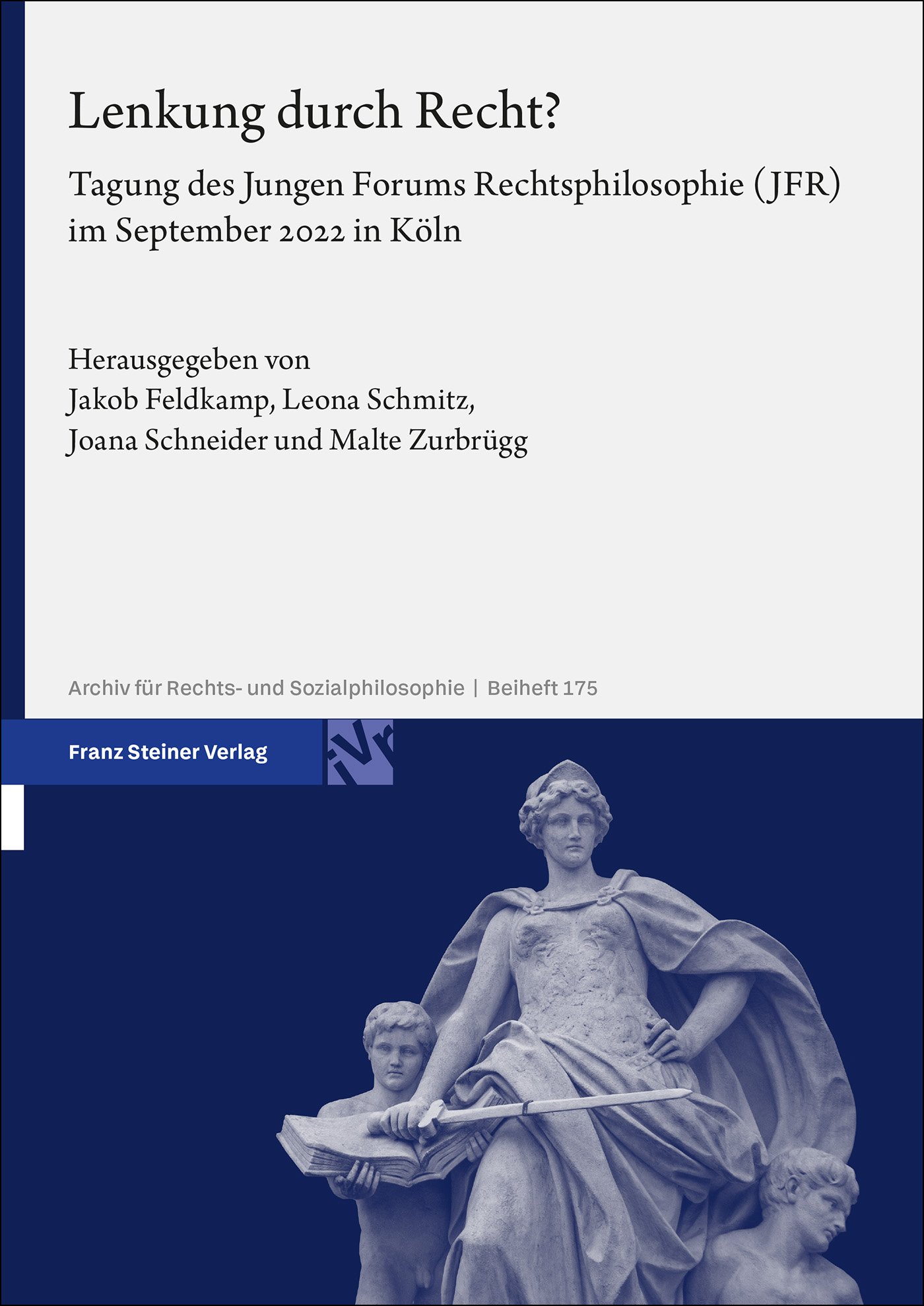 Book cover: Lenkung durch Recht?