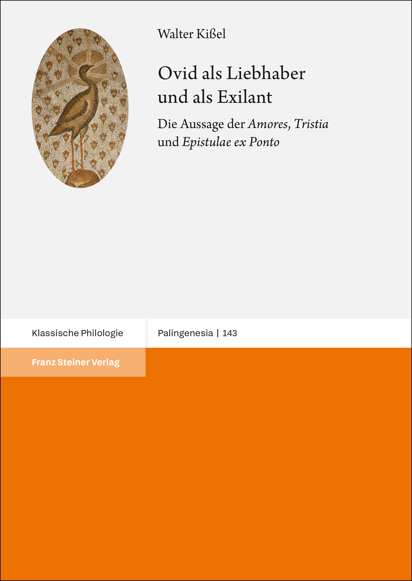 Book cover: Ovid als Liebhaber und als Exilant