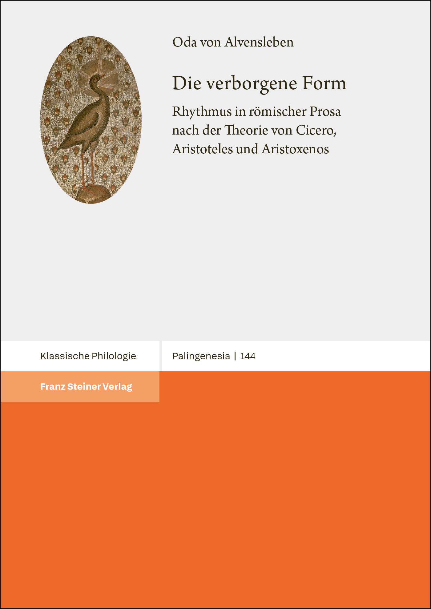 Book cover: Die verborgene Form