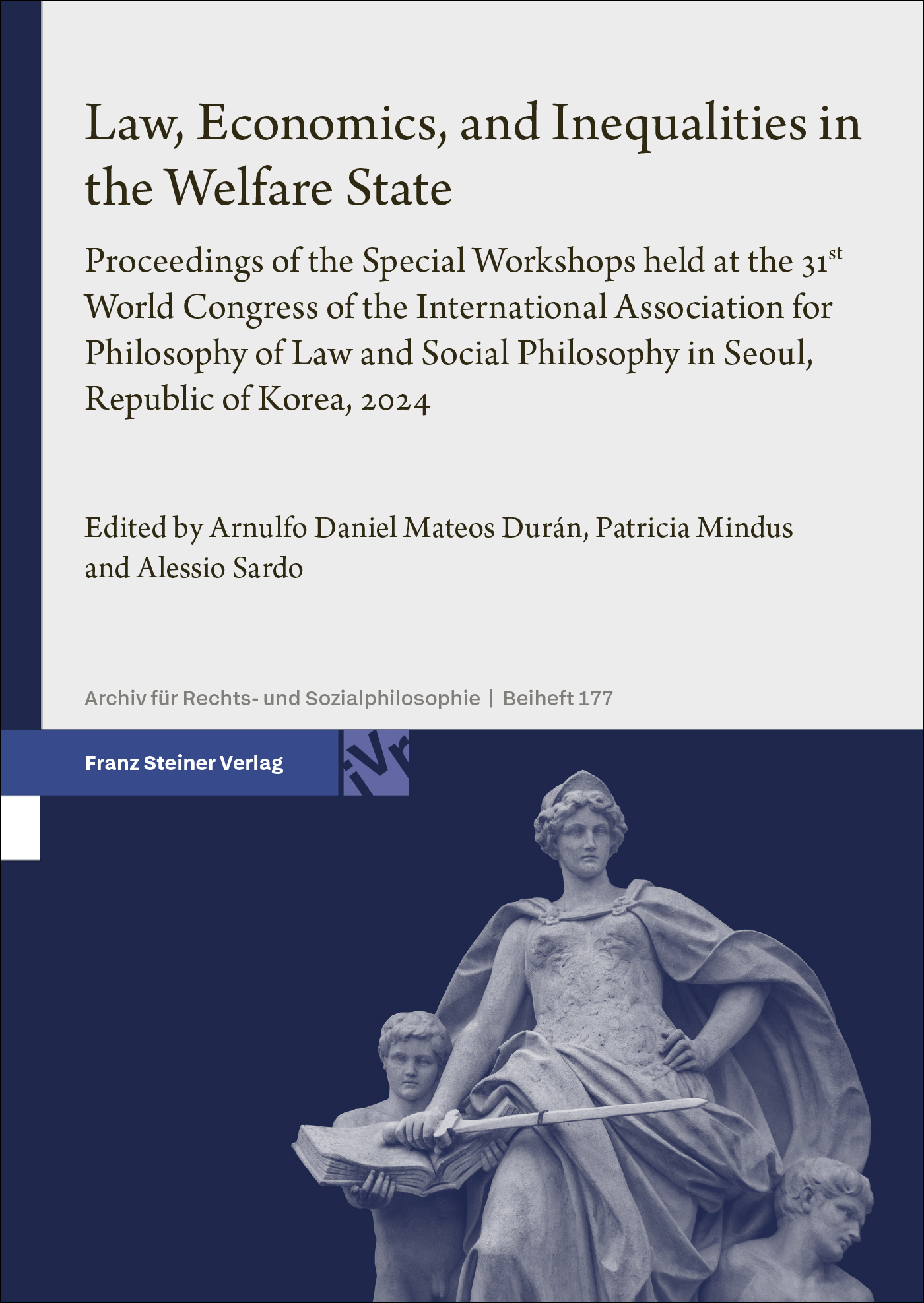 Book cover: Law, Economics, and Inequalities in the Welfare State