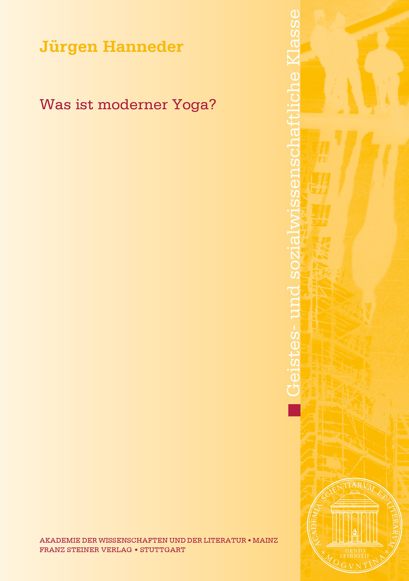 Book cover: Was ist moderner Yoga?