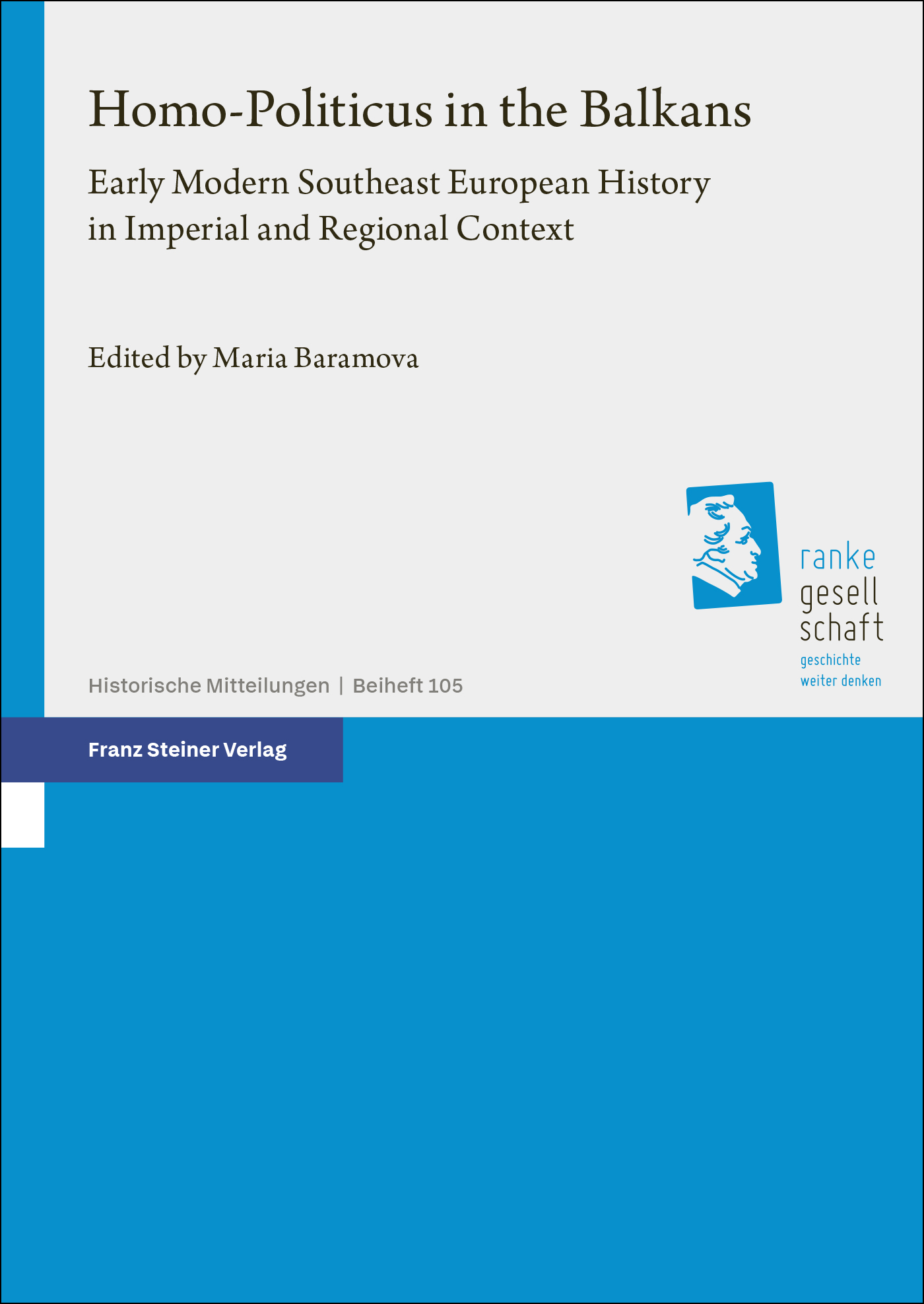 Book cover: Homo-Politicus in the Balkans