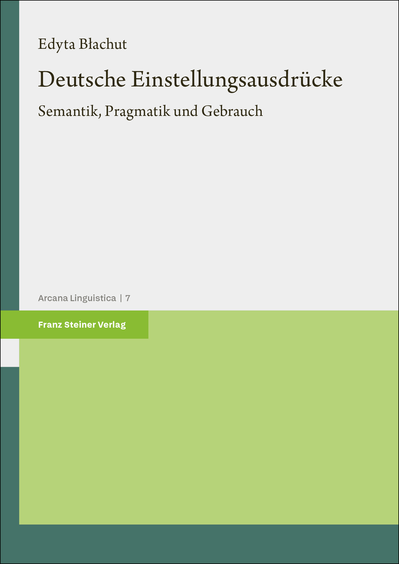 Book cover: Deutsche Einstellungsausdrücke