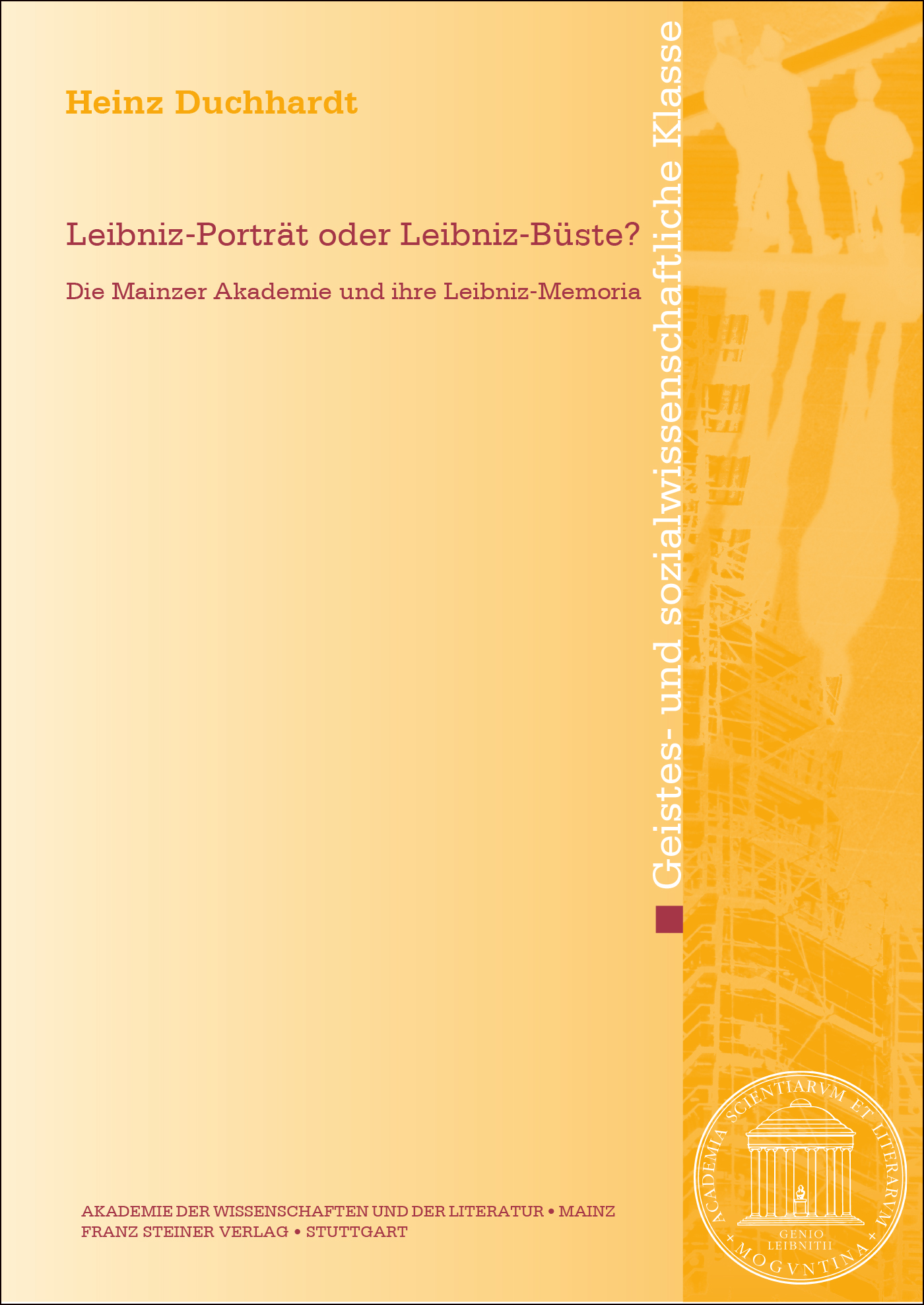 Book cover: Leibniz-Porträt oder Leibniz-Büste?