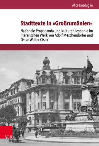 Book cover: Stadttexte in »Großrumänien«