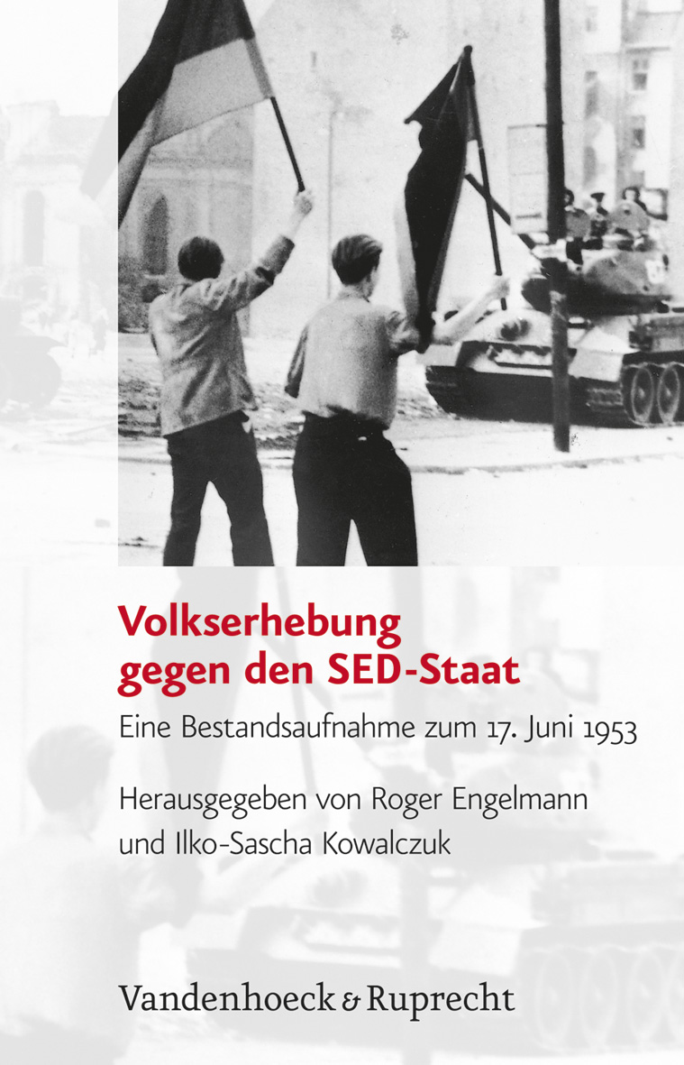 Book cover: Volkserhebung gegen den SED-Staat