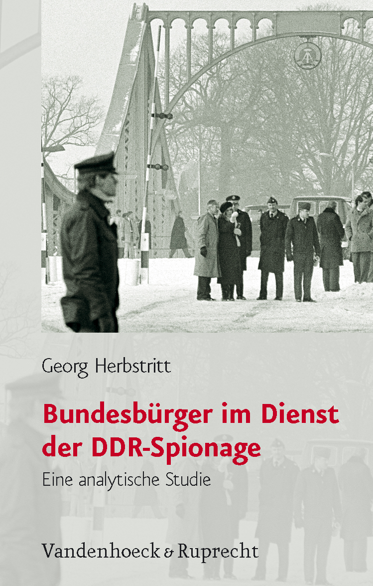 Book cover: Bundesbürger im Dienst der DDR-Spionage