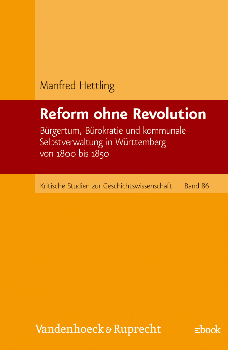 Book cover: Reform ohne Revolution