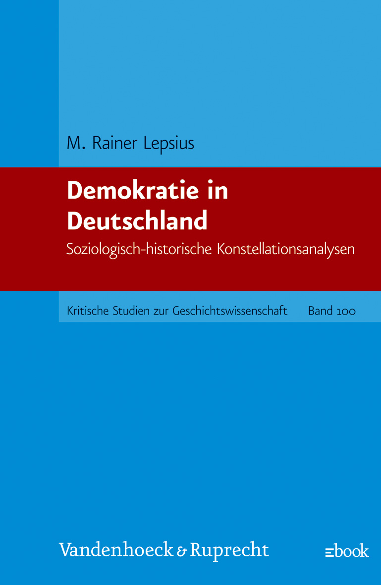 Book cover: Demokratie in Deutschland
