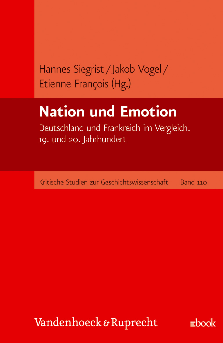 Book cover: Nation und Emotion