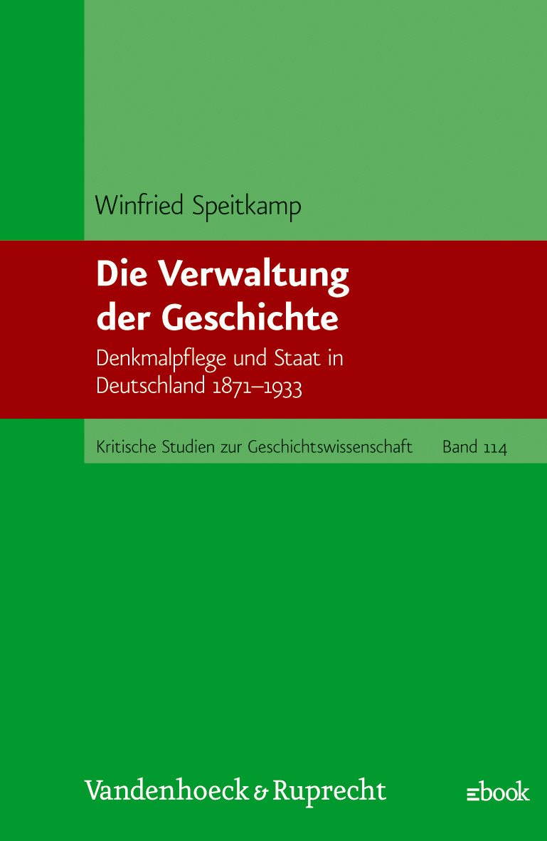 Book cover: Die Verwaltung der Geschichte