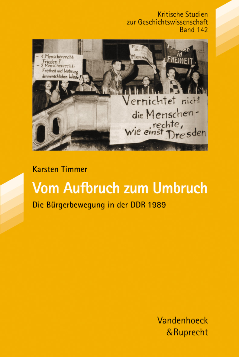 Book cover: Vom Aufbruch zum Umbruch