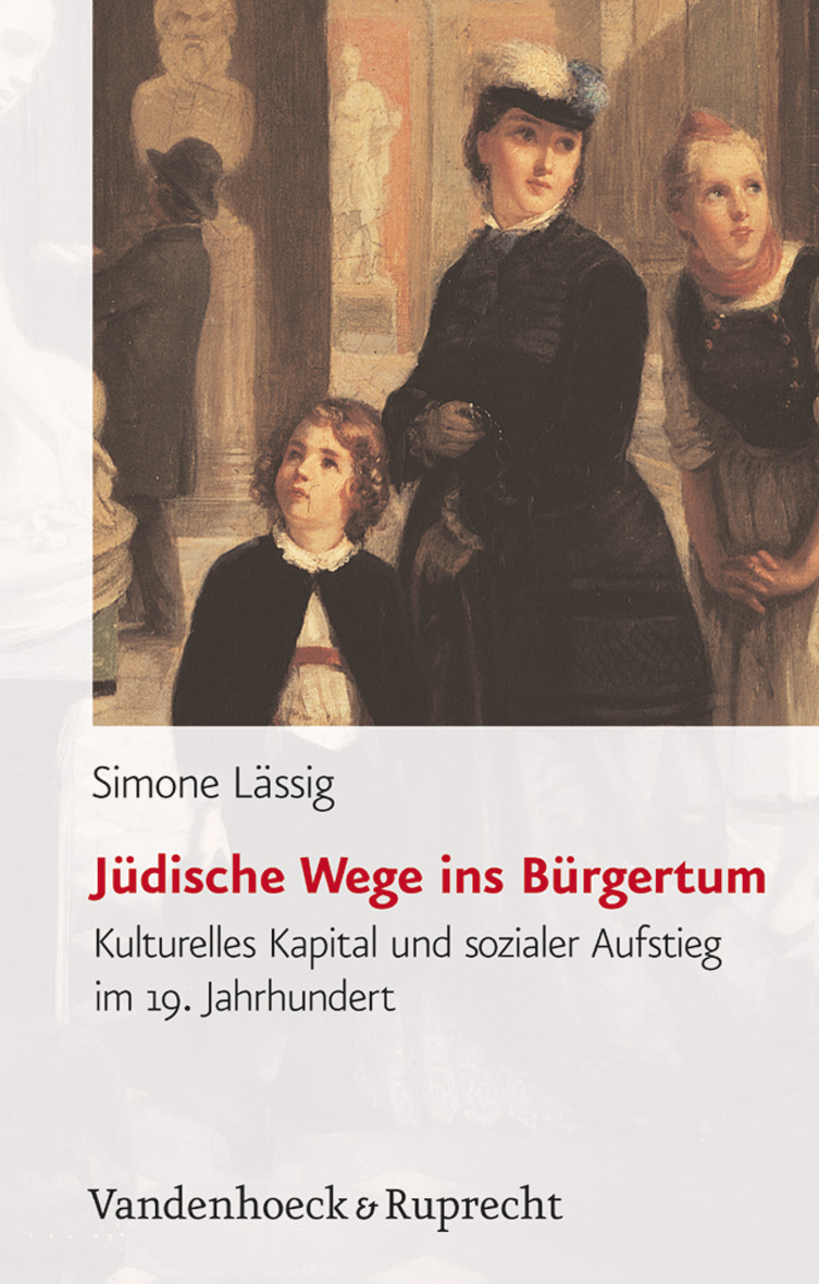 Book cover: Jüdische Wege ins Bürgertum