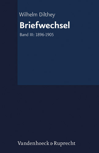 Book cover: Briefwechsel
