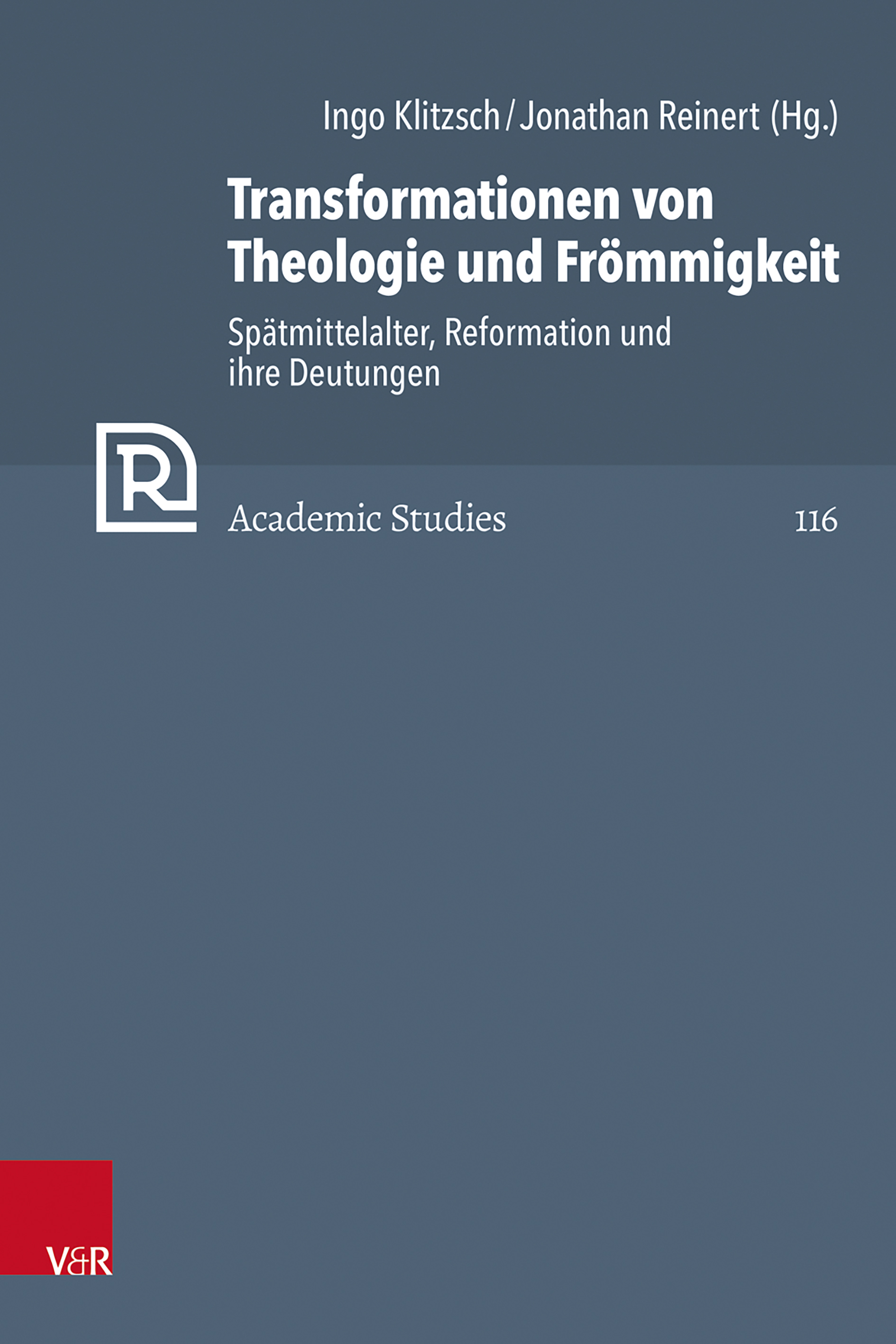 Book cover: Transformationen von Theologie und Frömmigkeit
