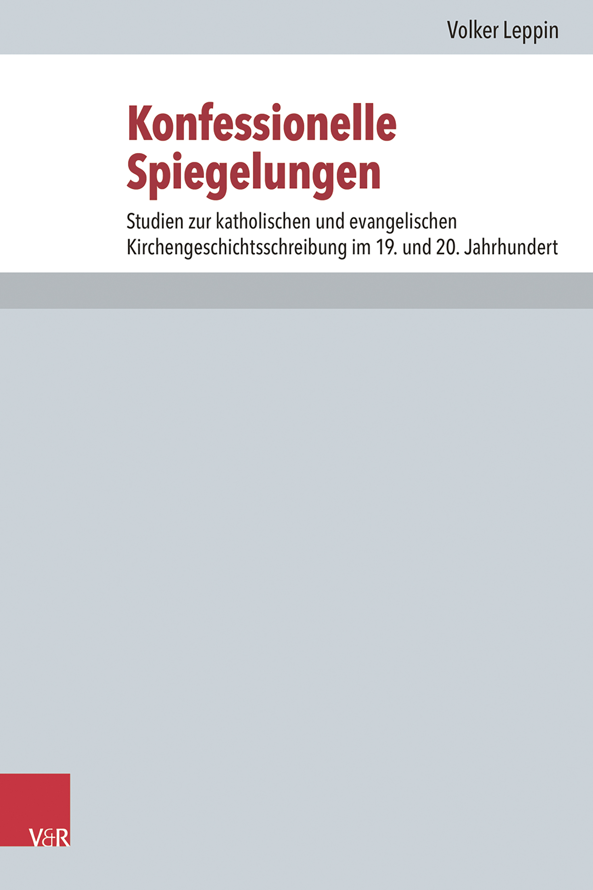 Book cover: Konfessionelle Spiegelungen