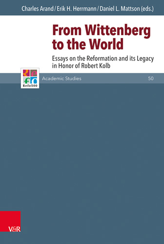 Book cover: From Wittenberg to the World