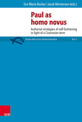 Book cover: Paul as homo novus