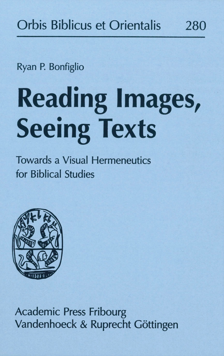 Book cover: Reading Images, Seeing Texts