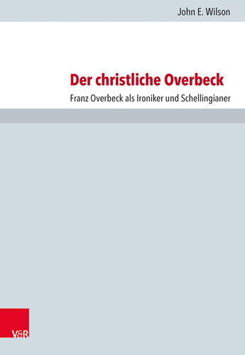 Book cover: Der christliche Overbeck
