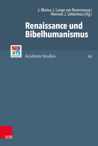 Book cover: Renaissance und Bibelhumanismus
