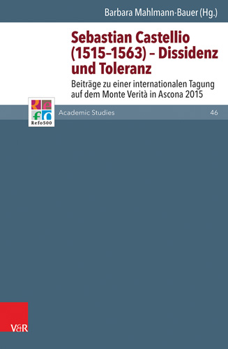 Book cover: Sebastian Castellio (1515–1563) – Dissidenz und Toleranz