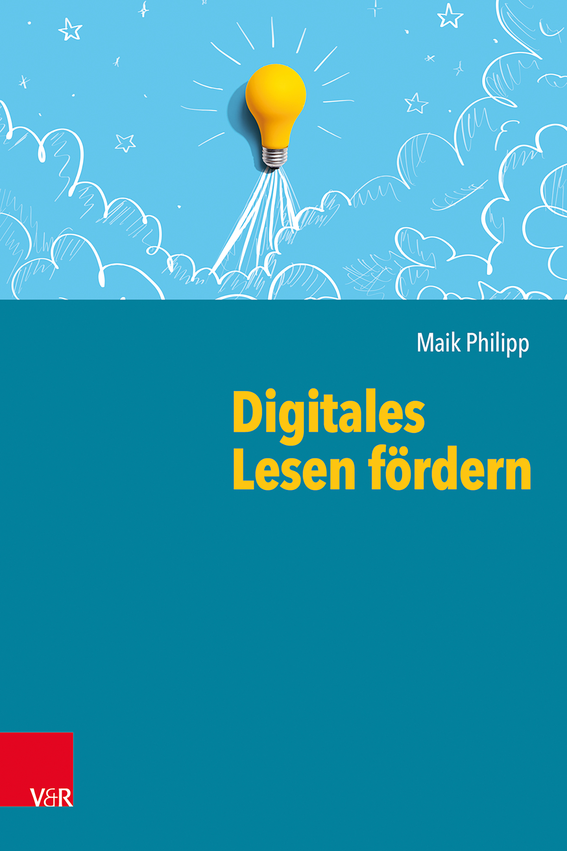 Book cover: Digitales Lesen fördern