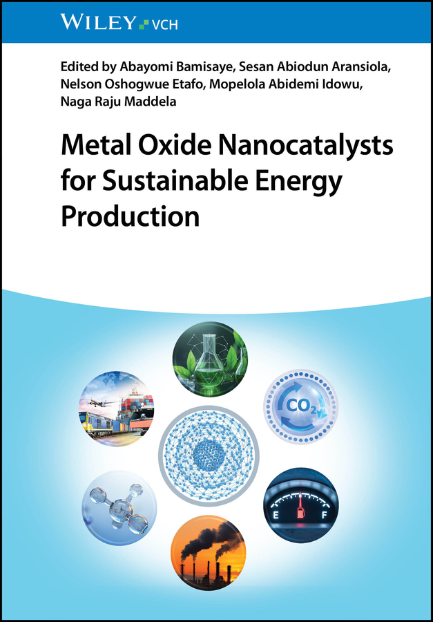 Book cover: Metal Oxide Nanocatalysts for Sustainable Energy Production