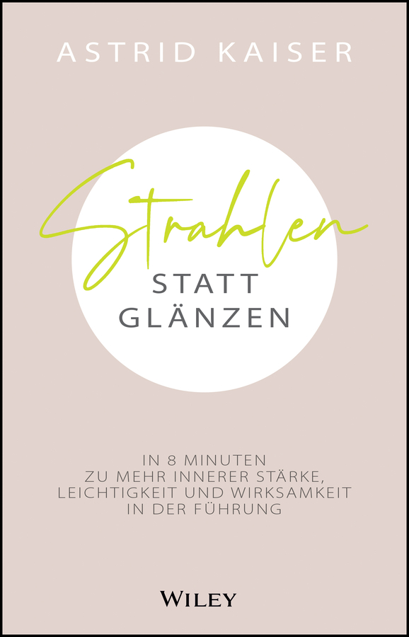 Book cover: Strahlen statt Glänzen