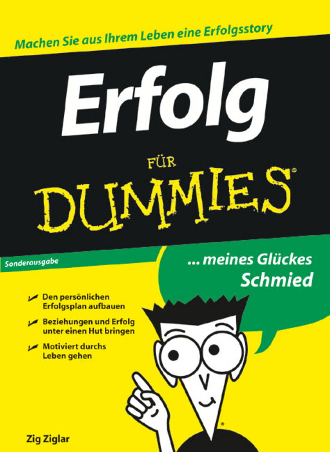 Book cover: Erfolg für Dummies Sonderausgabe