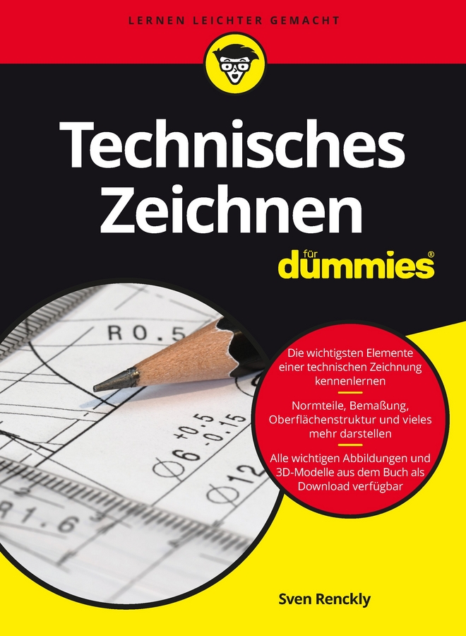 Book cover: Technisches Zeichnen für Dummies