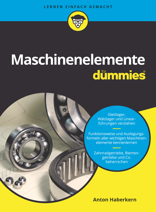 Book cover: Maschinenelemente für Dummies