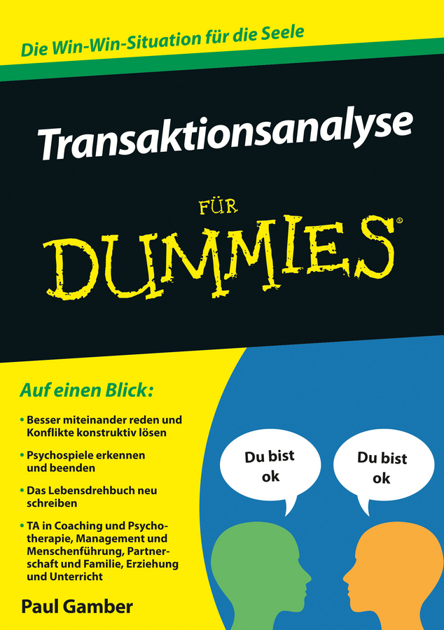Book cover: Transaktionsanalyse für Dummies
