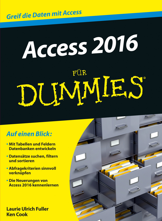 Book cover: Access 2016 für Dummies