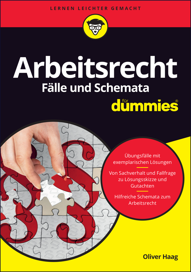 Book cover: Arbeitsrecht Fälle und Schemata für Dummies