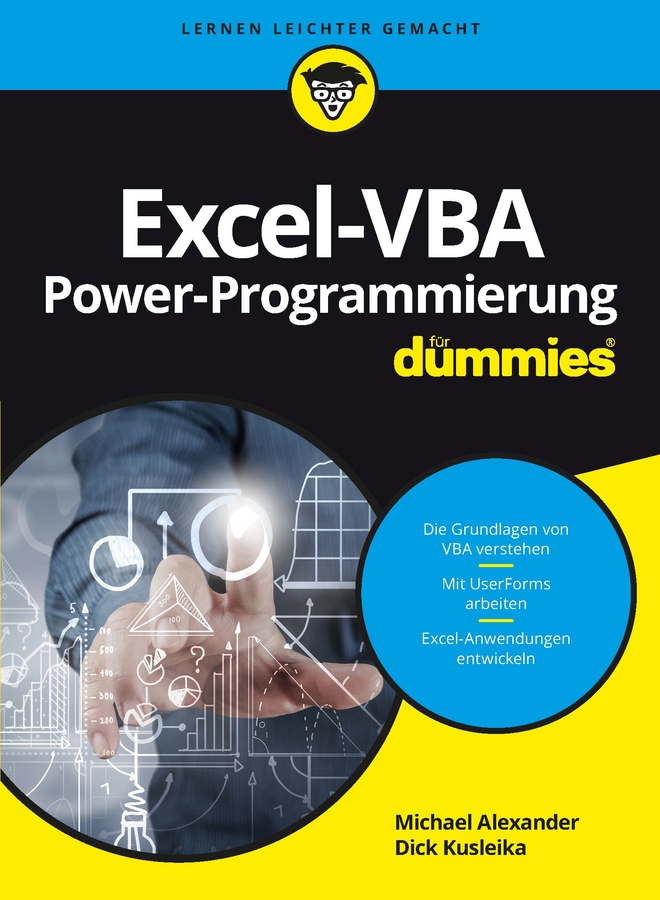 Book cover: Excel-VBA Power-Programmierung für Dummies