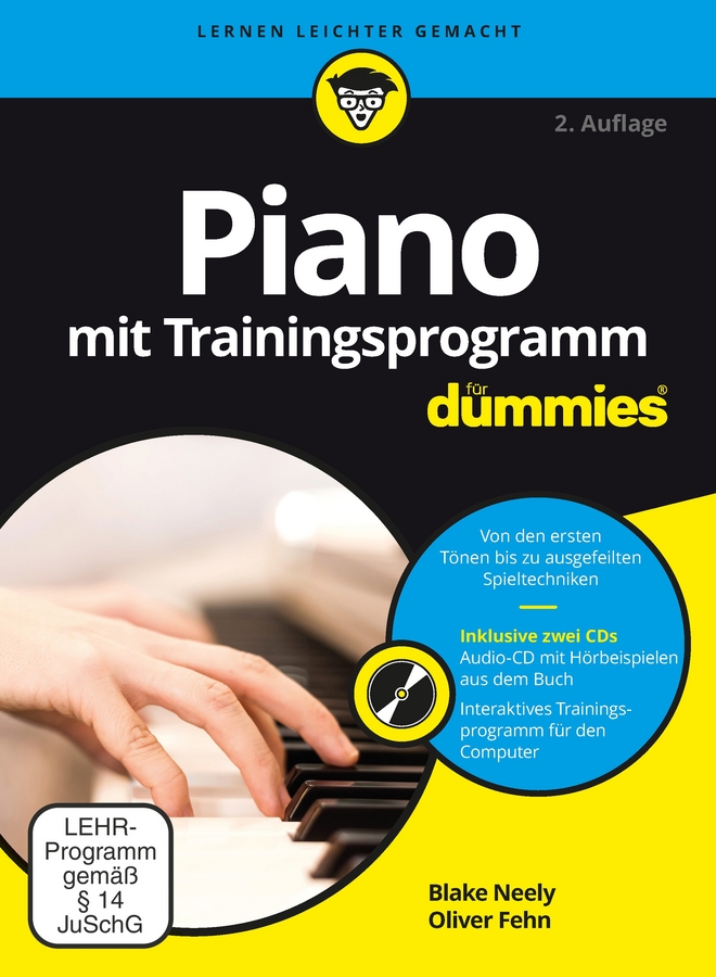 Book cover: Piano mit Trainingsprogramm für Dummies