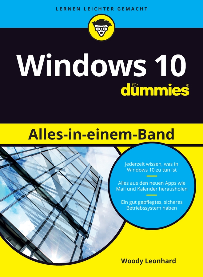 Book cover: Windows 10 Alles-in-einem-Band für Dummies