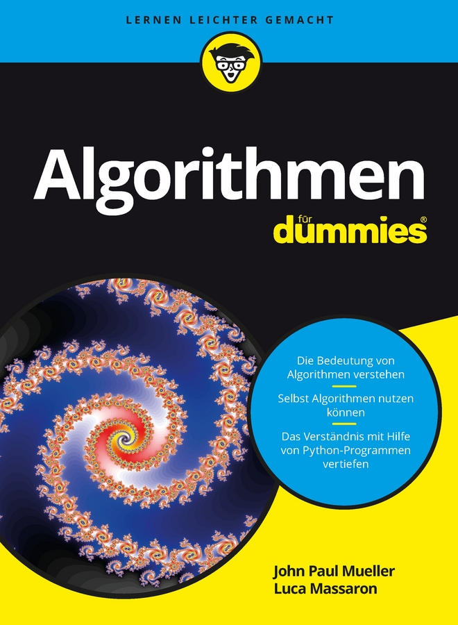 Book cover: Algorithmen für Dummies