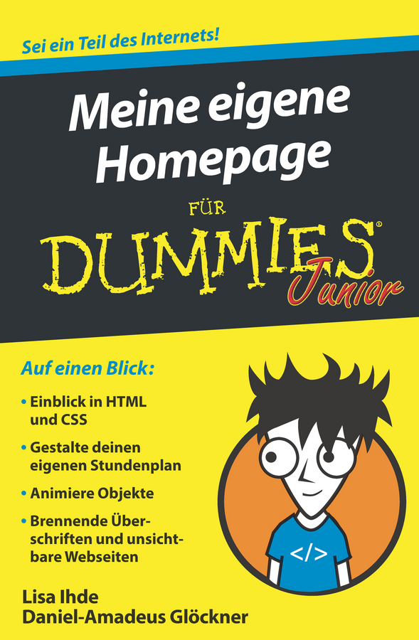 Book cover: Meine eigene Homepage für Dummies Junior