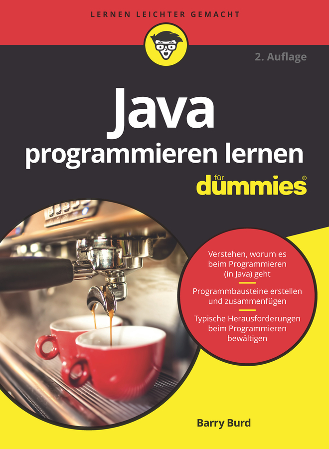 Book cover: Java programmieren lernen für Dummies
