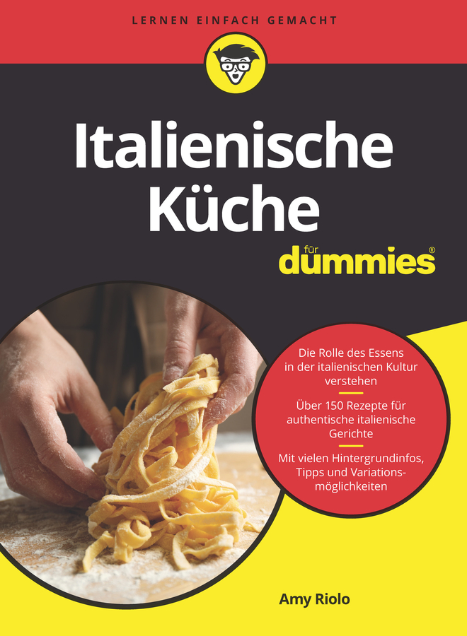 Book cover: Italienische Küche für Dummies