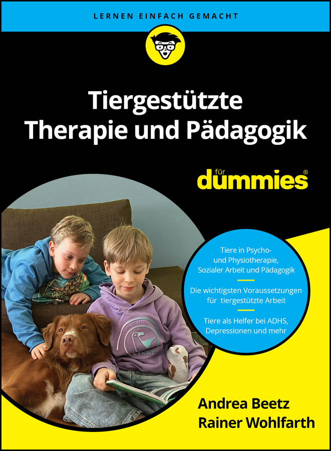 Book cover: Tiergestützte Therapie und Pädagogik für Dummies